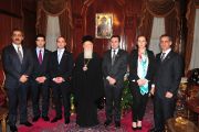 WCA & Member Federations meet with Greek (Rum) Orthodox Patriarch in Istanbul, Turkey (30 January 2013)