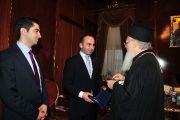 WCA & Member Federations meet with Greek (Rum) Orthodox Patriarch in Istanbul, Turkey (30 January 2013)